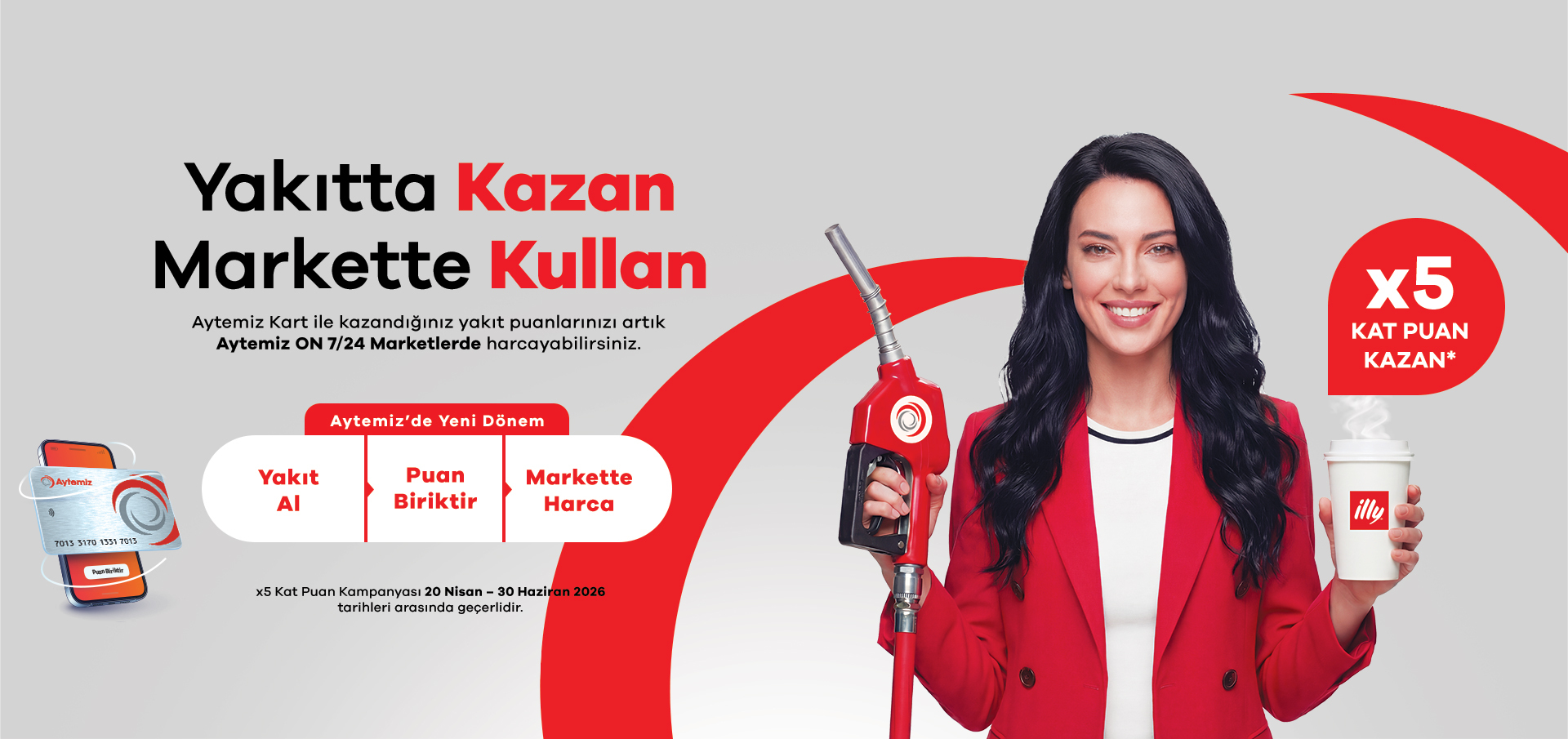 Yakıtta Kazan, Markette Kullan